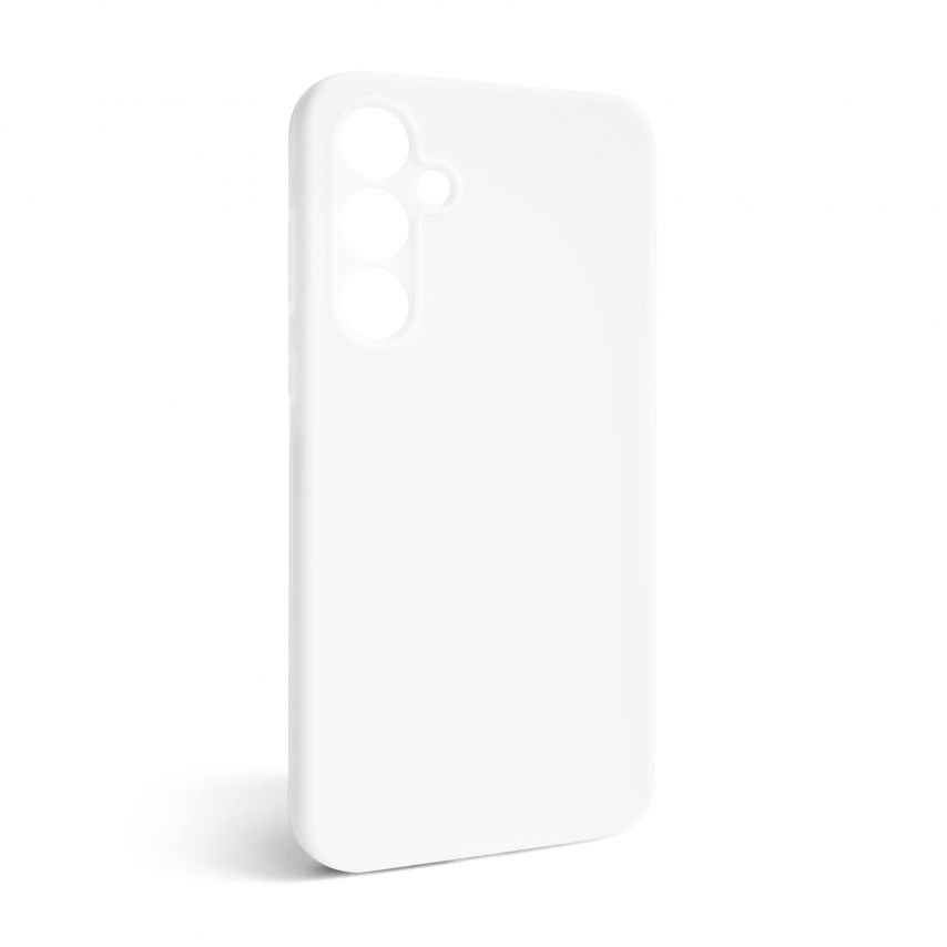 Case Full Silicone for Samsung Galaxy A55 5G/A556 (2024) white (09) (without logo)