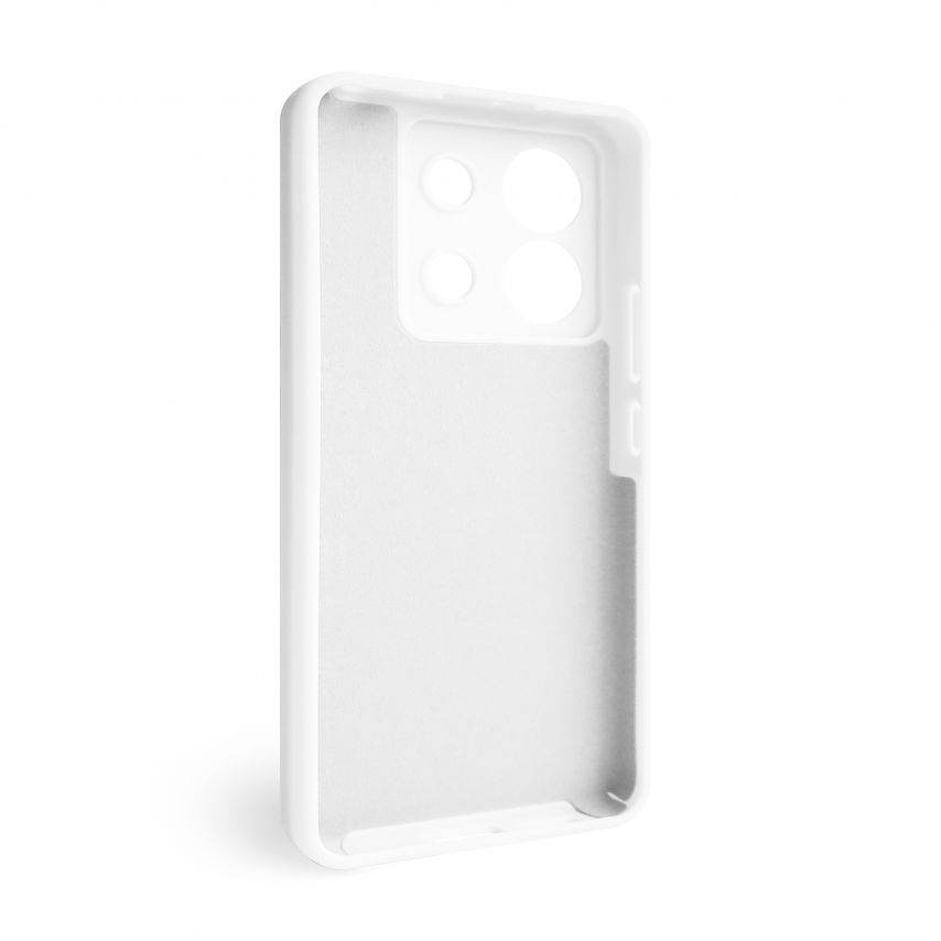 Case Full Silicone for Xiaomi Redmi Note 13 Pro 5G white (09) (without logo)