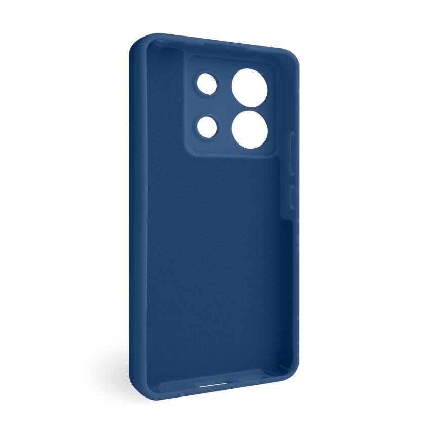 Case Full Silicone for Xiaomi Redmi Note 13 Pro 5G blue cobalt (20) (without logo)