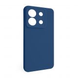 Hülle Full Silicone für Xiaomi Redmi Note 13 Pro 5G blaues kobalt (20) (ohne Logo)