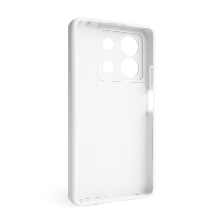 Hülle Full Silicone für Xiaomi Redmi Note 13 5G weiß (09) (ohne Logo)