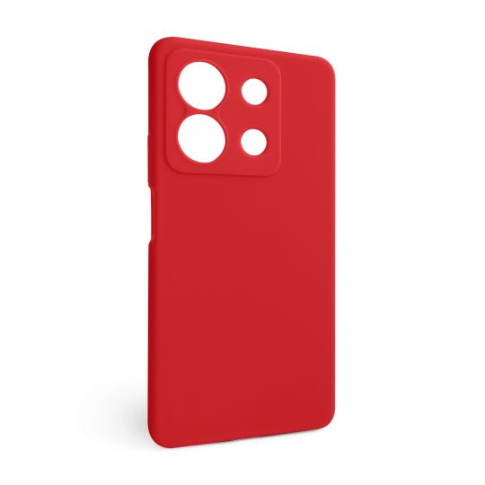 Hülle Full Silicone für Xiaomi Redmi Note 13 5G rot (14) (ohne Logo)