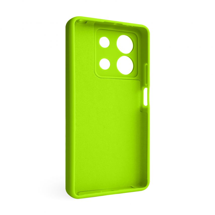 Hülle Full Silicone für Xiaomi Redmi Note 13 5G leuchtendes grün (39) (ohne Logo)