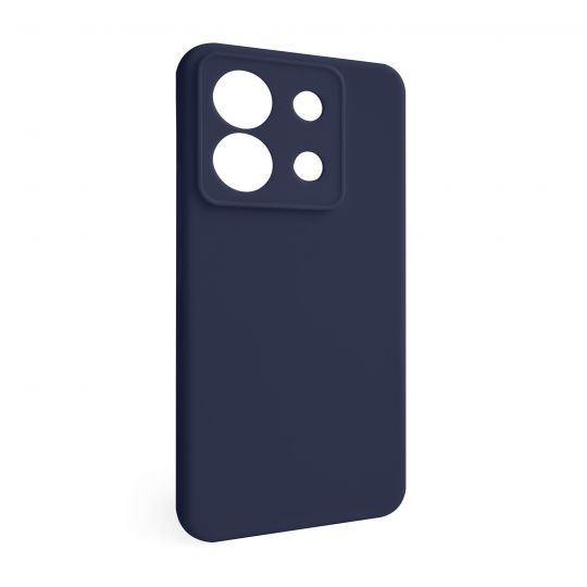 Hülle Full Silicone für Xiaomi Redmi Note 13 Pro 5G dunkelblau (08) (ohne Logo)