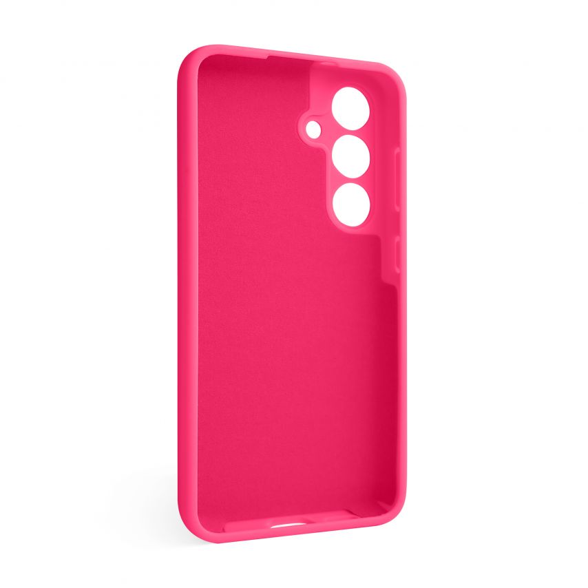 Case Full Silicone for Samsung Galaxy S24/S921 (2024) fluorescent rose (37) (without logo)