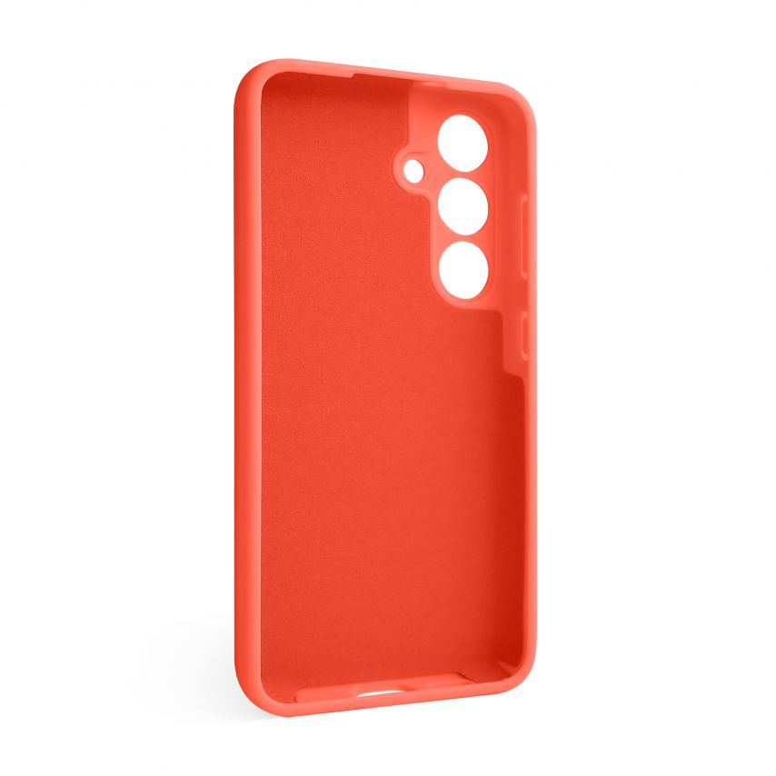 Hülle Full Silicone für Samsung Galaxy S24/S921 (2024) orange (13) (ohne Logo)