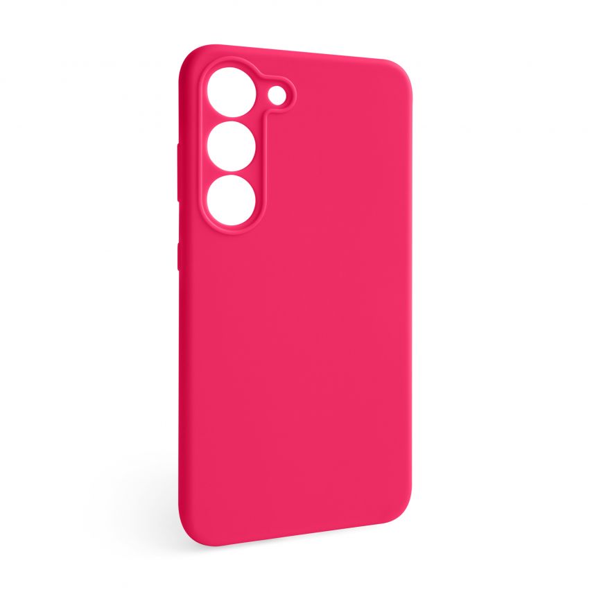 Case Full Silicone for Samsung Galaxy S23/S911 (2023) fluorescent rose (37) (without logo)