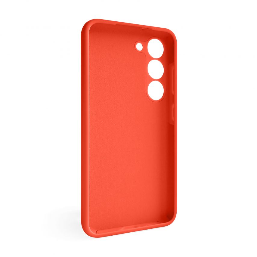 Hülle Full Silicone für Samsung Galaxy S23/S911 (2023) orange (13) (ohne Logo)