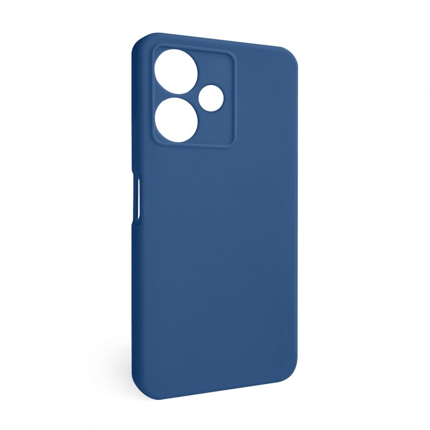 Hülle Full Silicone für Xiaomi Redmi 13C 5G blaues kobalt (20) (ohne Logo)