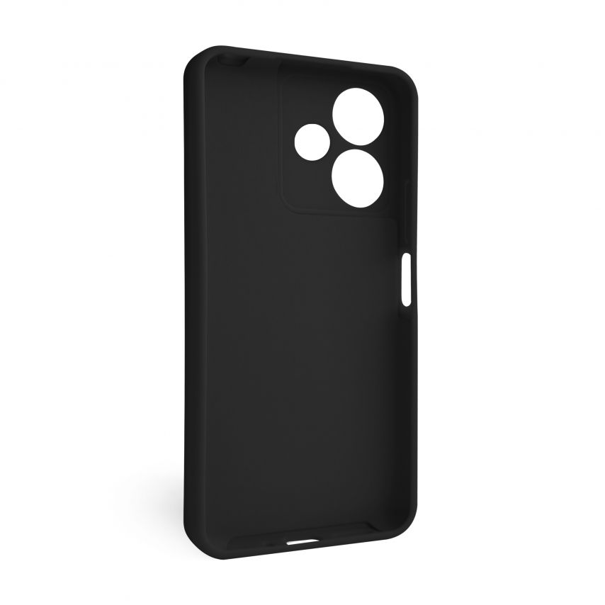 Case Full Silicone for Xiaomi Redmi 13C 5G black (18) (without logo)