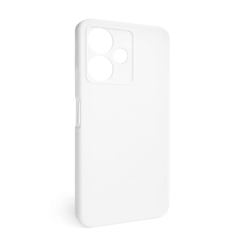 Hülle Full Silicone für Xiaomi Redmi 13C 5G weiß (09) (ohne Logo)