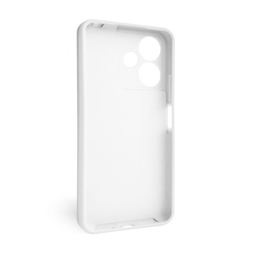 Hülle Full Silicone für Xiaomi Redmi 13C 5G weiß (09) (ohne Logo)