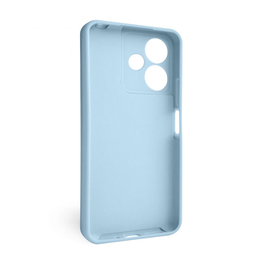 Hülle Full Silicone für Xiaomi Redmi 13C 5G hellblau (05) (ohne Logo)