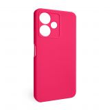 Hülle Full Silicone für Xiaomi Redmi 13C 5G fluoreszierendes rosa (37) (ohne Logo)