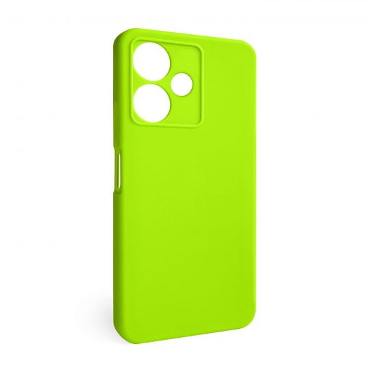 Hülle Full Silicone für Xiaomi Redmi 13C 5G leuchtendes grün (39) (ohne Logo)