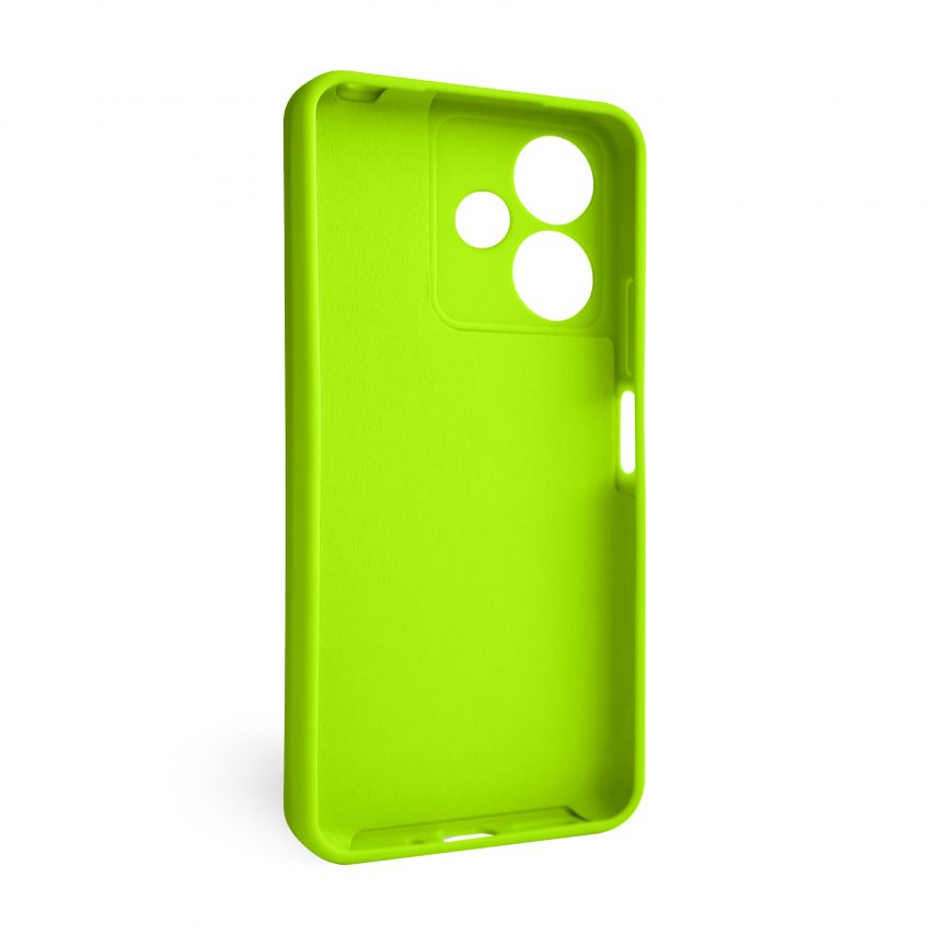 Hülle Full Silicone für Xiaomi Redmi 13C 5G leuchtendes grün (39) (ohne Logo)