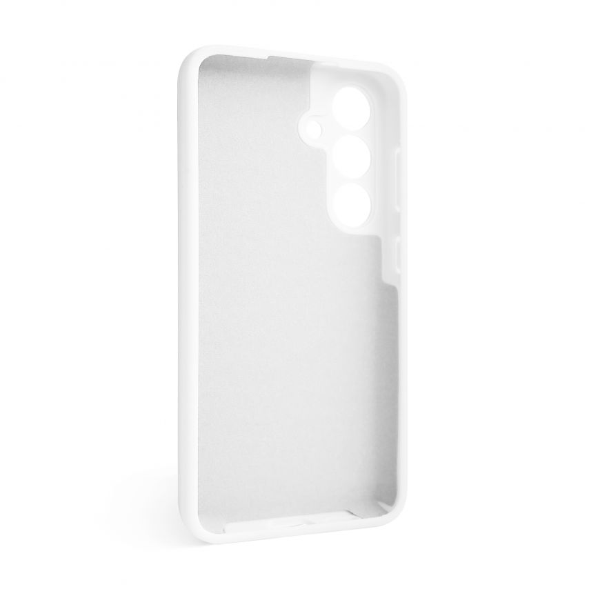 Hülle Full Silicone für Samsung Galaxy S24/S921 (2024) weiß (09) (ohne Logo)