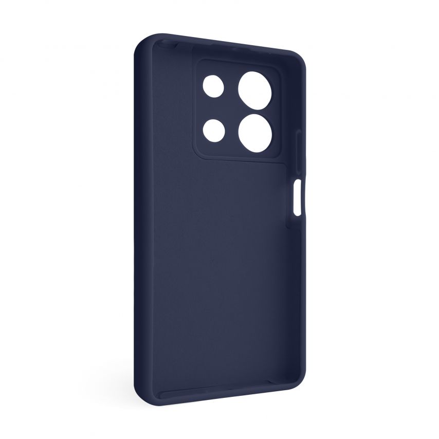 Hülle Full Silicone für Xiaomi Redmi Note 13 5G dunkelblau (08) (ohne Logo)