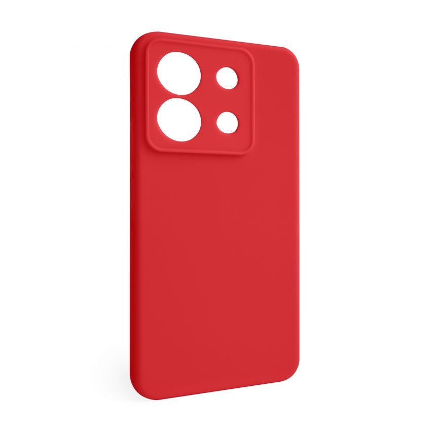 Case Full Silicone for Xiaomi Redmi Note 13 Pro 5G red (14) (without logo)