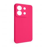 Hülle Full Silicone für Xiaomi Redmi Note 13 Pro 5G fluoreszierendes rosa (37) (ohne Logo)