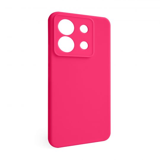 Hülle Full Silicone für Xiaomi Redmi Note 13 Pro 5G fluoreszierendes rosa (37) (ohne Logo)