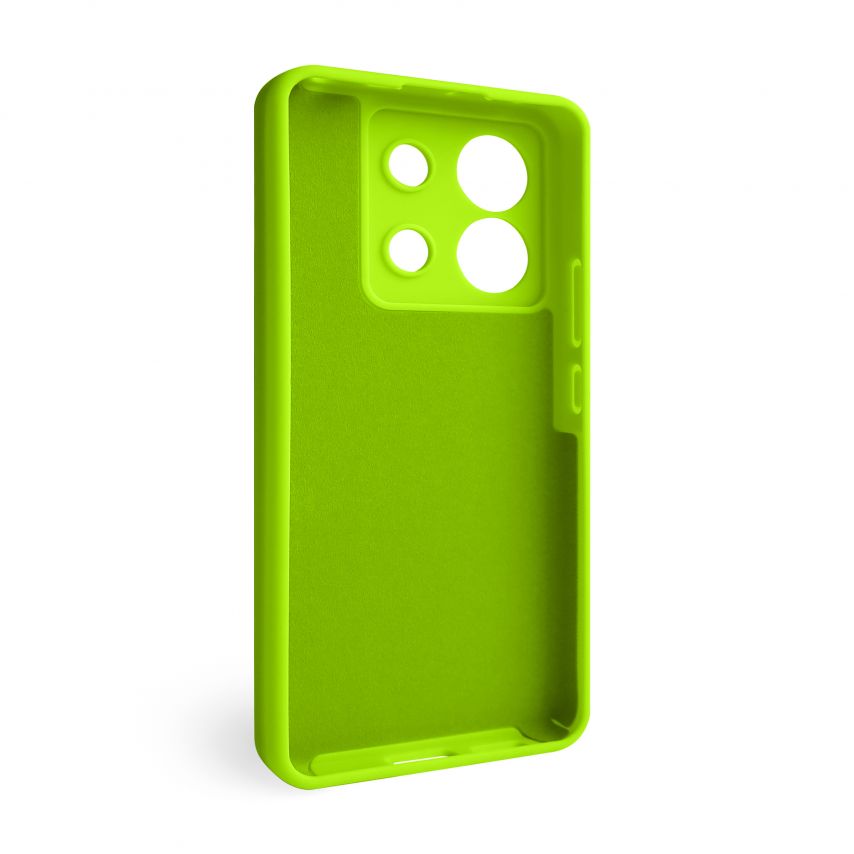 Case Full Silicone for Xiaomi Redmi Note 13 Pro 5G fluorescent green (39) (without logo)