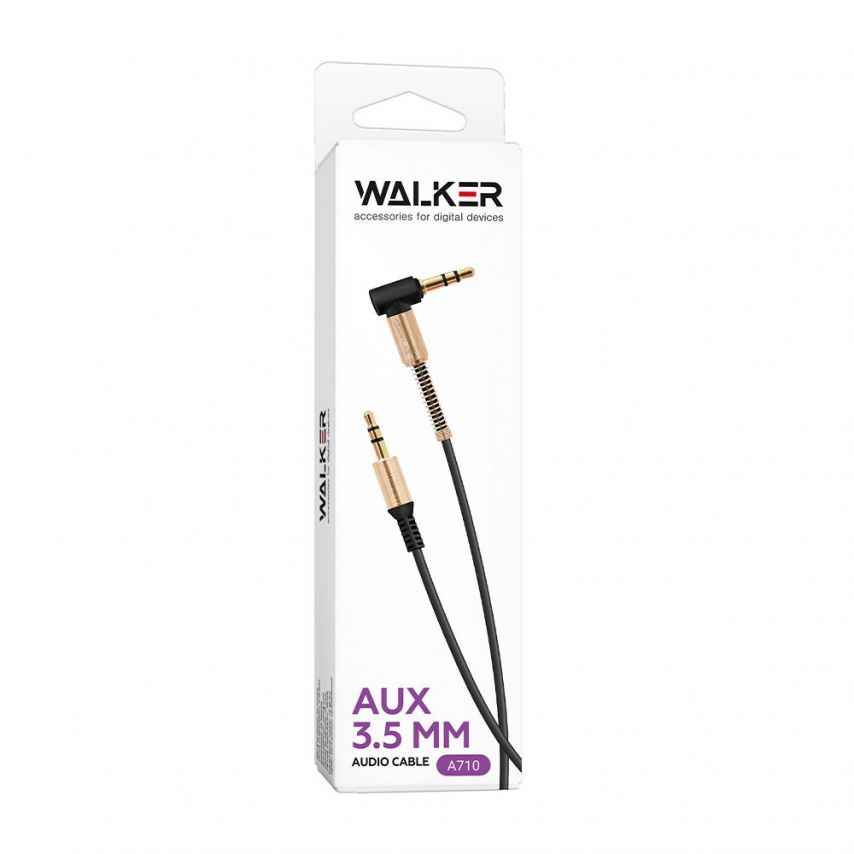 Audio cable WALKER A710 black