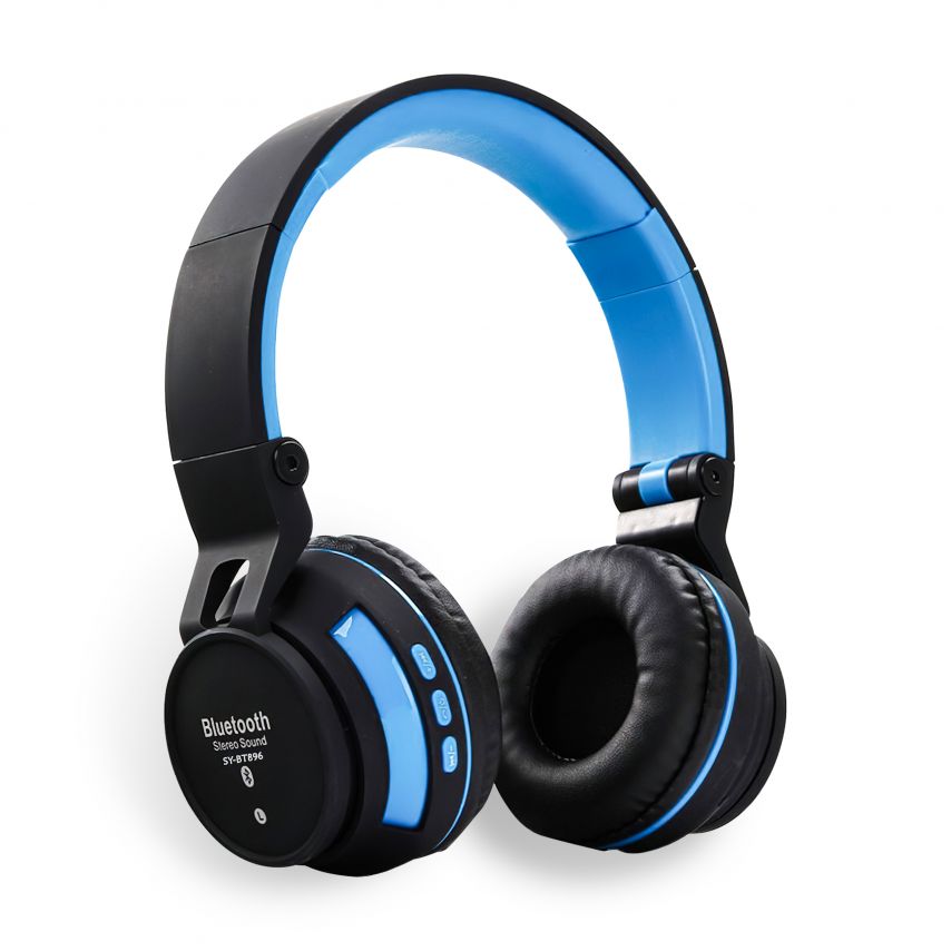 Kopfhörer Bluetooth SY-BT896 blau