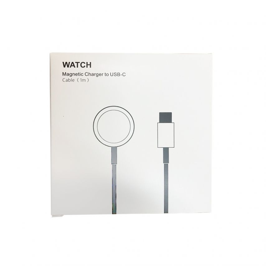 Wireless Charger for Apple Watch Magnetic with Type-C connector 5W white