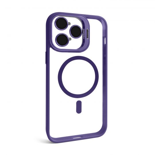 Case with MagSafe for Apple iPhone 14 Pro with stand and camera protection violet (02) - Buy for 5.90 € in Germany