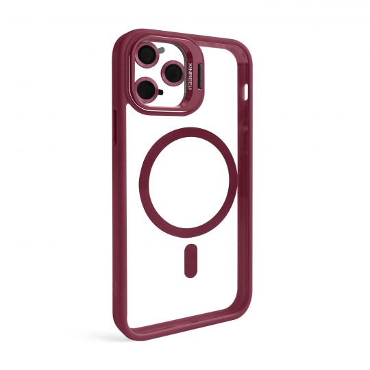 Case with MagSafe for Apple iPhone 12 Pro Max with stand and camera protection bordo (05) - Buy for 5.90 € in Germany