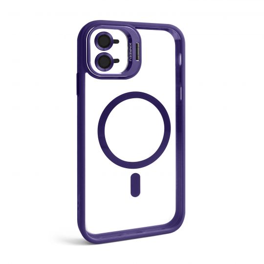 Coque avec MagSafe pour Apple iPhone 11 avec support et protection pour les caméras violet (02) - Achetez pour 5.90 € en Allemagne