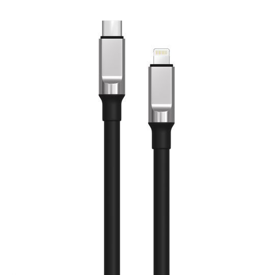 Kabel WALKER C915 Type-C - Lightning schwarz