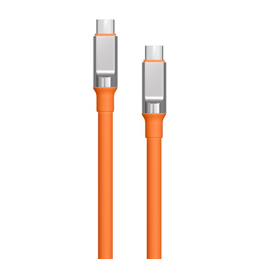 Kabel WALKER C915 Type-C - Type-C orange
