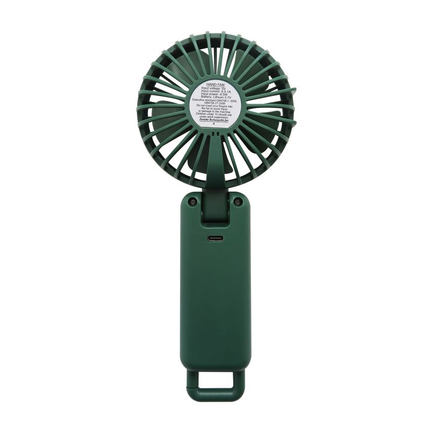 Ventilateur portable Y-07 1200mAh vert