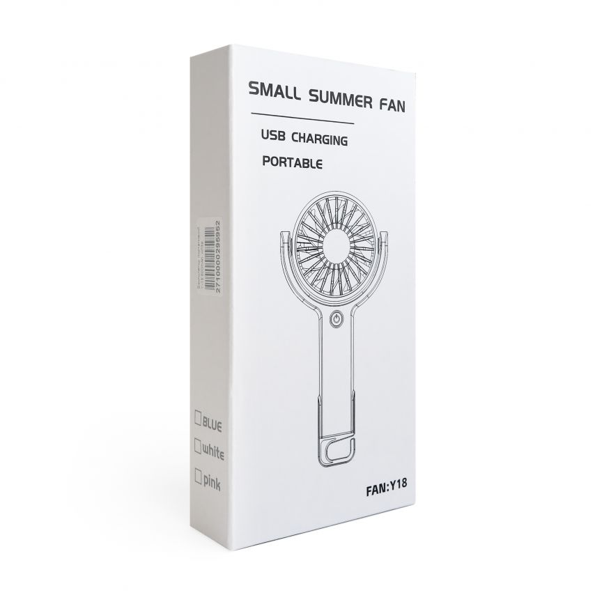 Ventilateur portable Y-18 800mAh blanc