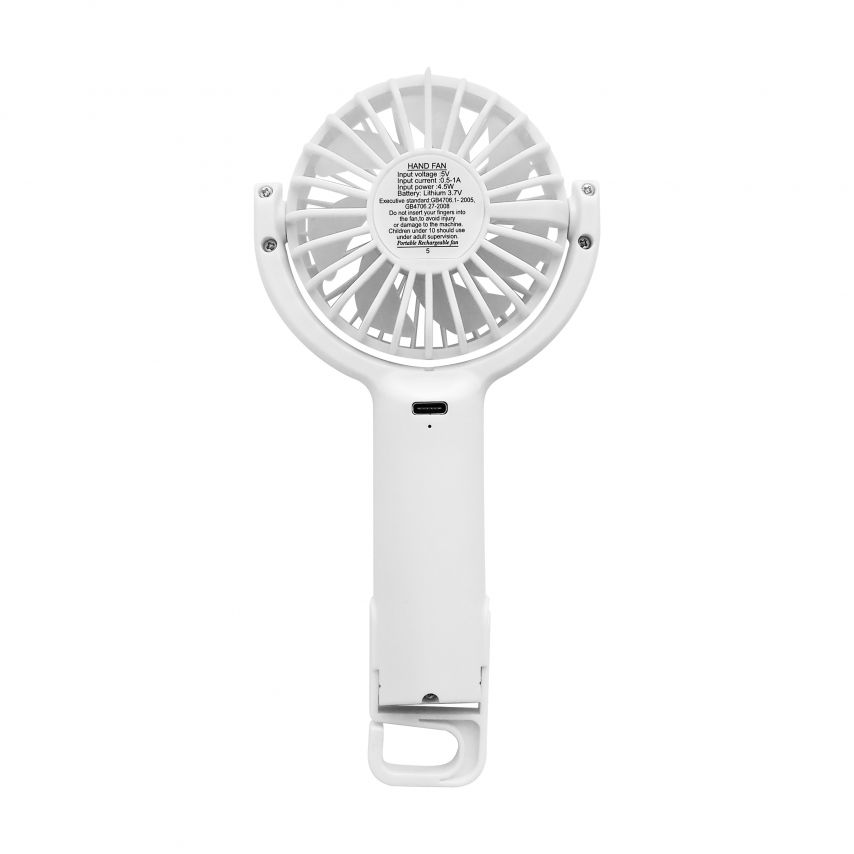 Ventilateur portable Y-18 800mAh blanc