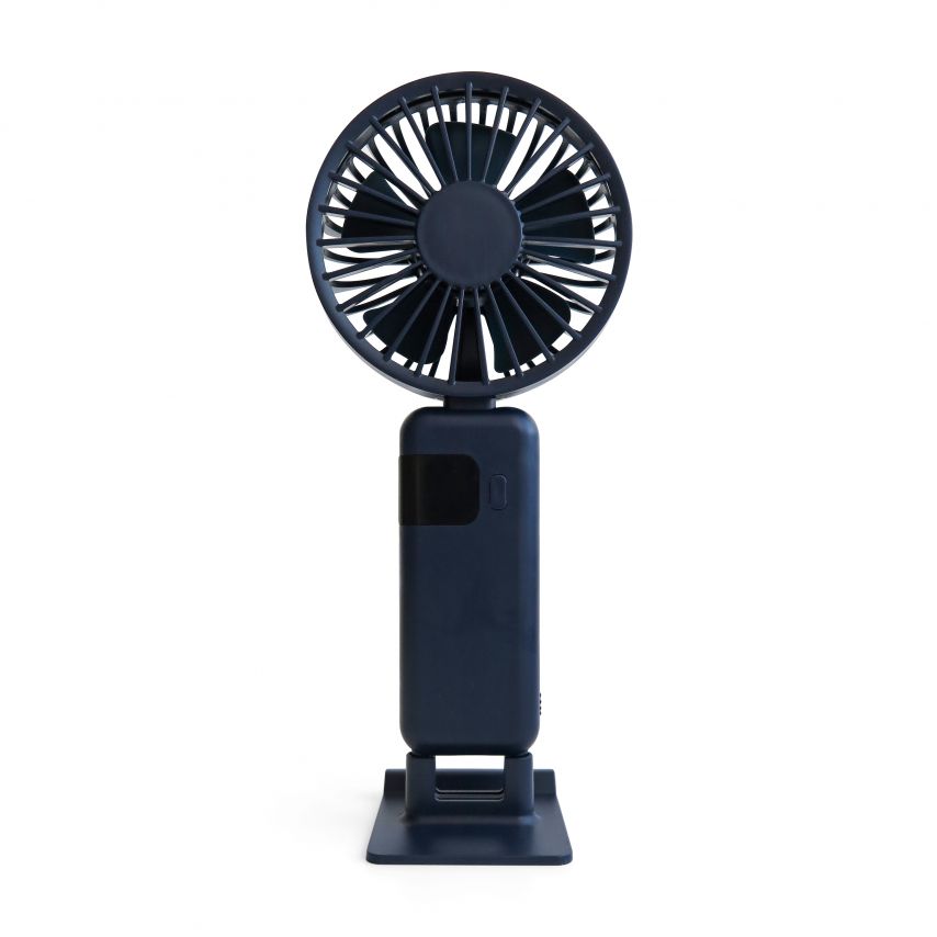Ventilateur portable Y-07 1200mAh bleu foncй