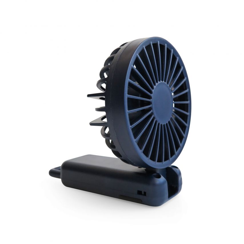 Ventilateur portable Y-07 1200mAh bleu foncй