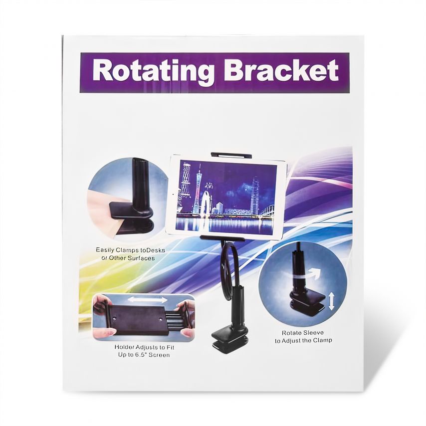 Universal Holder Swivel (Gooseneck) white