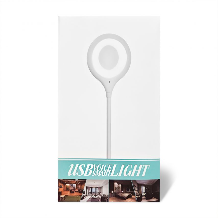 Table Lamp USB Voice Light with voice control white