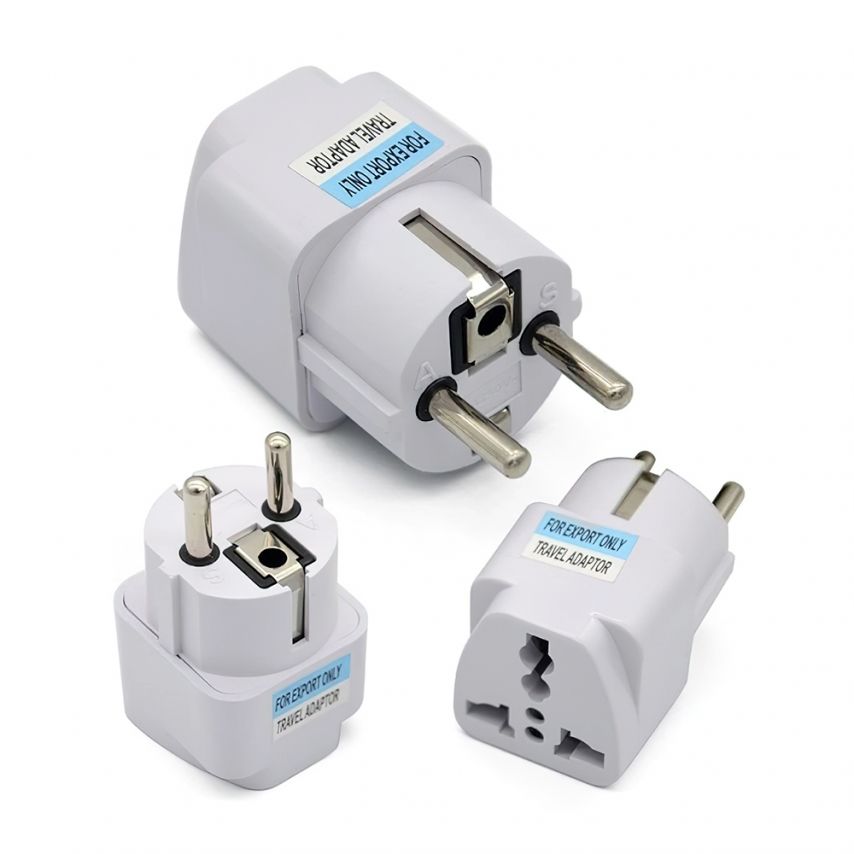 Plug Adapter №008 white