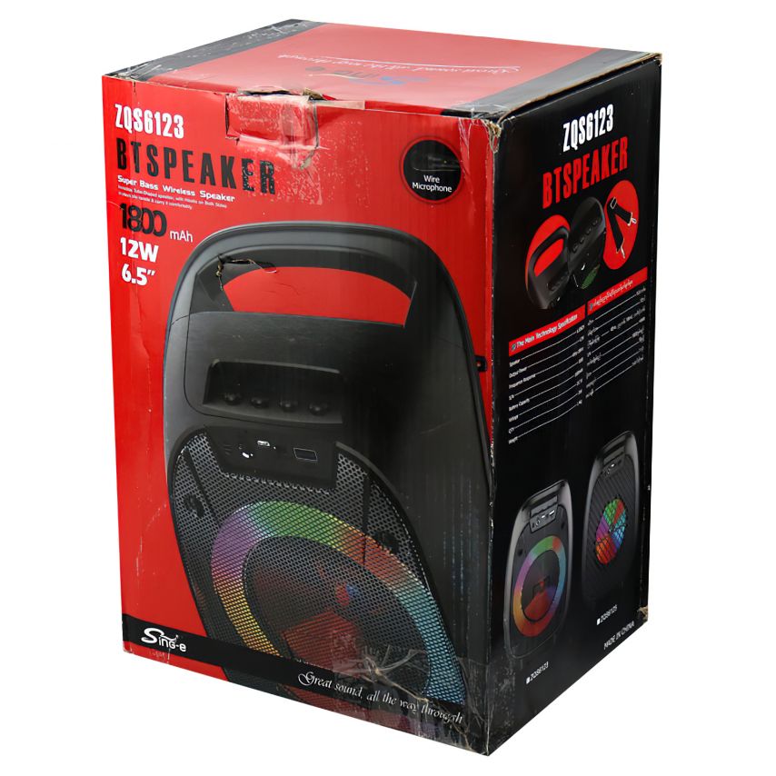 Portable Speaker ZQS6123 black