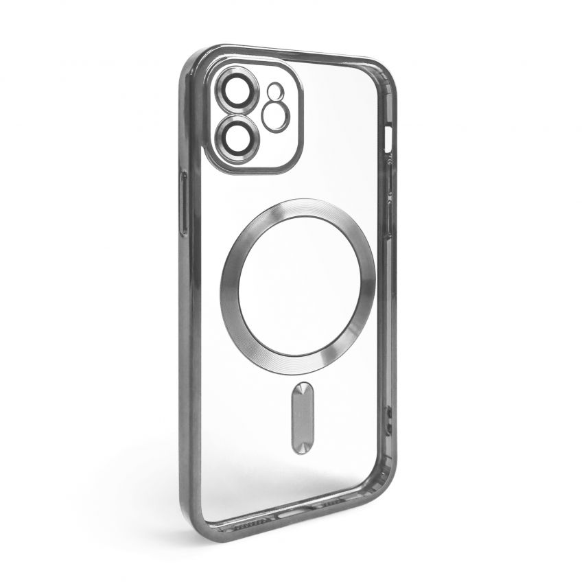 Hülle mit MagSafe für Apple iPhone 12 silver (10)