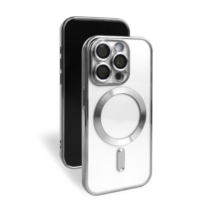 Hülle mit MagSafe für Apple iPhone 14 Pro silver (10)
