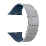 Armband für Apple Watch Magnetic Band 42/44/45/49mm wolkengrau-blau