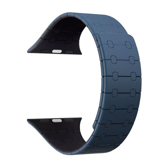 Strap for Apple Watch Magnetic Band 42/44/45/49mm blue-midnight