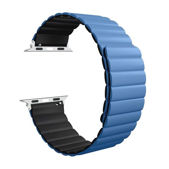 Strap for Apple Watch RYBAWSM01 38/40/41mm blue-black