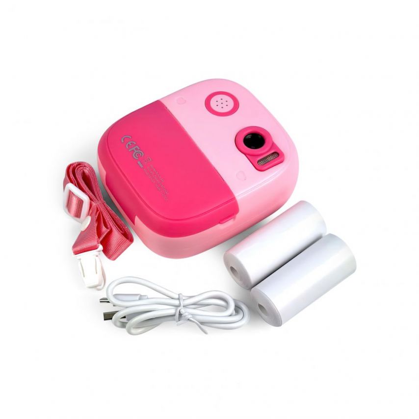 Camera for Kids XO XJ04 with print function pink