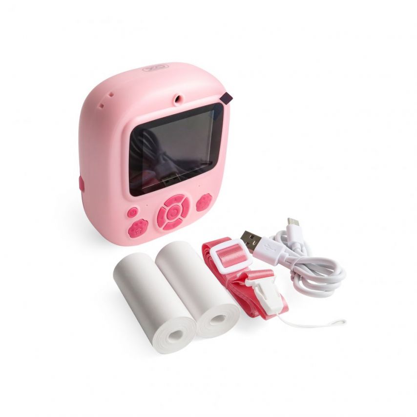 Camera for Kids XO XJ04 with print function pink